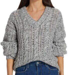 DH New York Willow Cable Knit Sweater SAKS OFF FIFTH